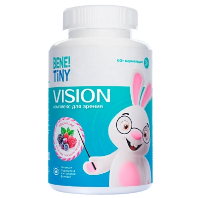 Витамины Bene Tiny Vision Комплекс для зрения 60 капсул