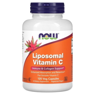 Витамины NOW Liposomal Vitamin C 120 капсул
