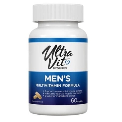 Витамины UltraVit Men's Multivitamin Formula 60 капсул