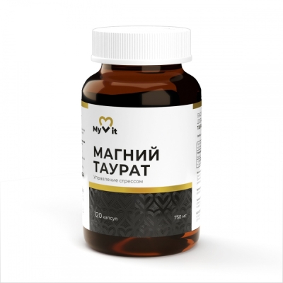 Витамины MyVit  Магний таурат 120 капсул