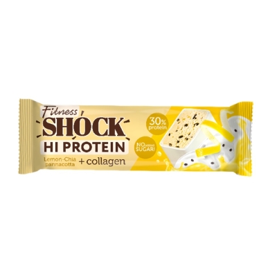 Батончик FitnesShock HI PROTEIN + Collagen 40 гр