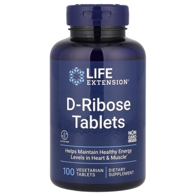 Антиоксидант Life Extension D-Ribose 100 таблеток